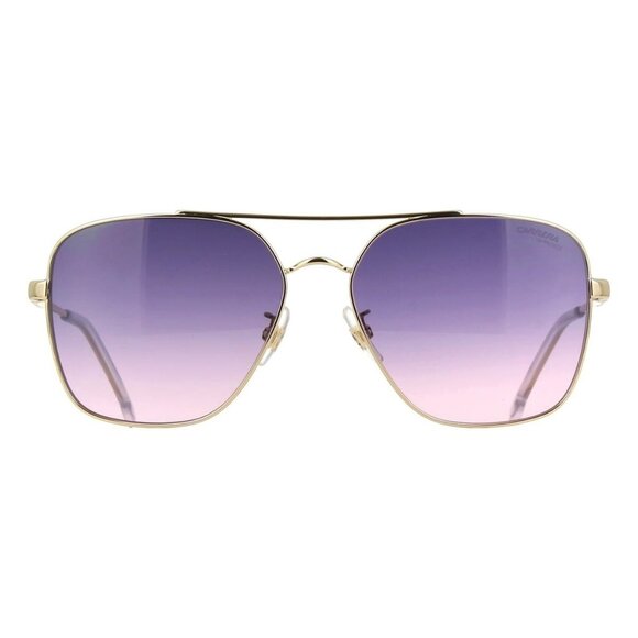 New CARRERA Gold Square 3019/S LOJO9 Sunglasses Women - Picture 2 of 4